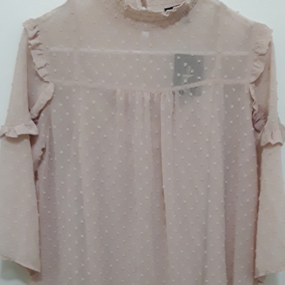 Pink lace dress